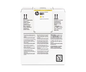 Printertilbehør blekk/toner - HP 881 - Yellow Ink - Original - Blekkpatron Yellow - CR333A