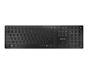 Tastatur - Cherry KW 9100 SLIM - Tastatur - Nordisk - Sølv - JK-9100PN-2