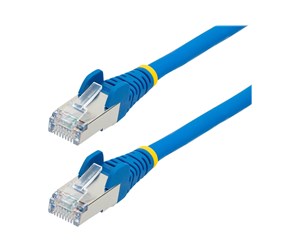 Nettverkskabel - 3m CAT6a Ethernet Cable - Blue - Low Smoke Zero Halogen (LSZH) - 10GbE 500MHz 100W PoE++ Snagless RJ-45 w/Strain Reliefs S/FTP Network Patch Cord - patch cable - 3 m - blue - NLBL-3M-CAT6A-PATCH