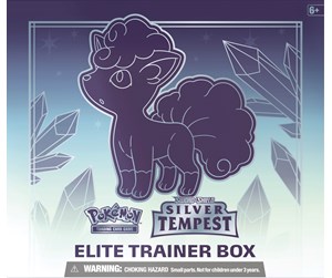 Pokemon - Pokemon TCG Elite Trainer Box - Sword & Shield Silver Tempest - POK85107