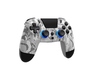 Spill - Tilbehør - Gioteck PS4 VX-4+ WIRELESS PREMIUM RGB BT CONTROLL - Wireless game controller - Nintendo Switch - VX4PS4-65-MU