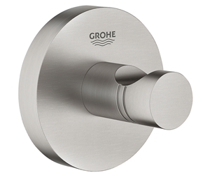 Baderomstilbehør - Grohe Essentials Towel hook, Supersteel - 40364DC1