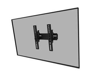 Veggmontering, AV-braketter & AV-møbler - Neomounts by NewStar WL35-350BL12 - mounting kit - for flat panel - black 25 kg 55" 100 x 100 mm - WL35-350BL12