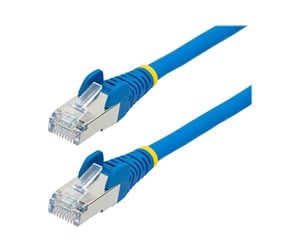 Nettverkskabel - 7.5m CAT6a Ethernet Cable - Blue - Low Smoke Zero Halogen (LSZH) - 10GbE 500MHz 100W PoE++ Snagless RJ-45 w/Strain Reliefs S/FTP Network Patch Cord - patch cable - 7.5 m - blue - NLBL-750-CAT6A-PATCH