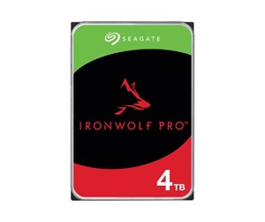 Harddisk - Seagate IronWolf Pro - 4TB - Harddisk - ST4000NT001 - SATA-600 - 3.5" - ST4000NT001