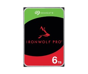 Harddisk - Seagate IronWolf Pro - 6TB - Harddisk - ST6000NT001 - SATA-600 - 3.5" - ST6000NT001