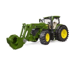 Leketøysbil - Bruder John Deere 7R 350 with frontloader - BR3151