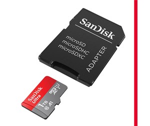 Minnekort - SanDisk Ultra microSD/SD-card - 150MB - 1TB - SDSQUAC-1T00-GN6MA