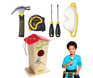 Kreative leker - Stanley Jr Deluxe Tool Set & Birdhouse Kit - STOK008-T05-SY