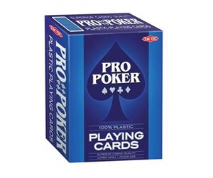 Brettspill & Puslespill - Tactic Propoker plastic playing cards - 3133