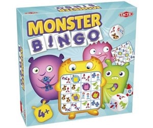 Brettspill & Puslespill - Tactic Monster Bingo (multi) - 56309