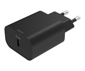 Mobil - Adaptere og ladere - Deltaco power adapter - USB-C - 20 Watt - USBC-AC143