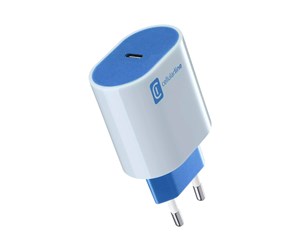 Mobil - Adaptere og ladere - CELLULAR Line #Stylecolor power adapter - USB-C - 20 Watt - ACHUSBCSMARTPD20WB