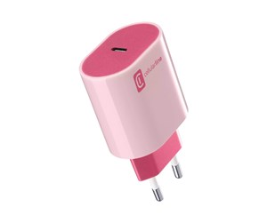 Mobil - Adaptere og ladere - CELLULAR Line #Stylecolor power adapter - USB-C - 20 Watt - ACHUSBCSMARTPD20WP