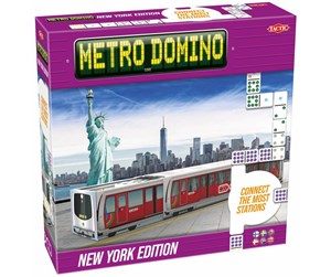 Brettspill & Puslespill - Tactic Metro Domino New York - 58927