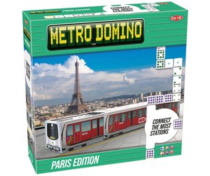 Brettspill & Puslespill - Tactic Metro Domino Paris - 58926