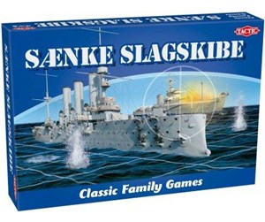 Brettspill & Puslespill - Tactic Family Classics: Saenke slagskibe (DK) - 2815