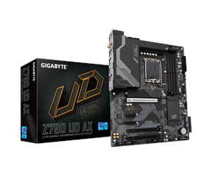 Hovedkort - GIGABYTE Z790 UD AX Hovedkort - Intel Z790 - Intel LGA1700 socket - DDR5 RAM - ATX - Z790 UD AX