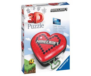 Puslespill - Ravensburger Sneaker Minecraft  108p 3D Puslespill - 10311285