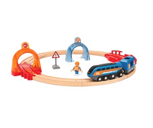 BRIO - Brio Smart Tech Sound sirkelsett med magiske tunneler - 33974