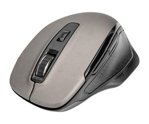 Mus - DIGITUS - mouse - 2.4 GHz - black/grey - Mus - Optisk - 6 - Grå - DA-20163