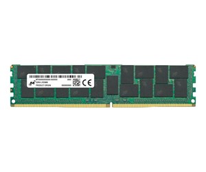 RAM - Crucial Micron - DDR4 - module - 64 GB - LRDIMM 288-pin - 3200 MHz / PC4-25600 - MTA72ASS8G72LZ-3G2R2R