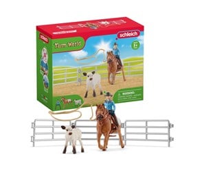 Schleich - Schleich Cowgirl Team Roping Fun - 42577