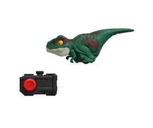 Figurer - Jurassic World Dominion Uncaged Click Tracker Velociraptor Green Dinosaur - GYN41