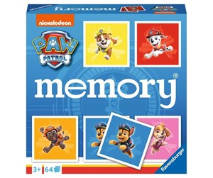 Brettspill & Puslespill - Ravensburger Paw Patrol Large Memory Game - 10620887