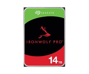 Harddisk - Seagate IronWolf Pro - 14TB - Harddisk - ST14000NT001 - SATA-600 - 3.5" - ST14000NT001