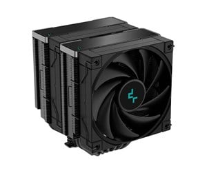 Prosessor-kjøler - DeepCool AK620 ZERO DARK - CPU Luftkjøler - Max 28 dBA - R-AK620-BKNNMT-G-1