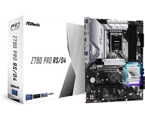 Hovedkort - ASRock Z790 Pro RS/D4 Hovedkort - Intel Z790 - Intel LGA1700 socket - DDR4 RAM - ATX - 90-MXBJL0-A0UAYZ