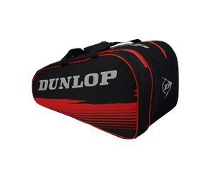 Sport & Fitness - Dunlop Padel Bag Paletero Club BLACK/RED - DU325915IONE SIZE