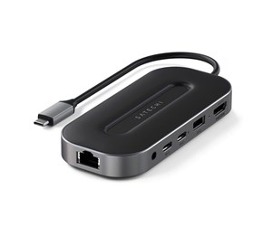 Dokkingstasjon - Satechi USB4 Multiport Adapter with 2.5G Ethernet - ST-U4MGEM