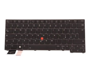 Tastatur - Lenovo Lite-On - notebook replacement keyboard - with Trackpoint - Italian - black - Bærbart tastatur - til utskifting - Italiensk - Svart - 5N21H77054