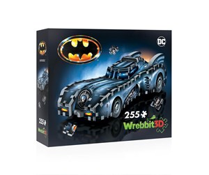 Puslespill - Wrebbit 3D Batman: Batmobile (255) 3D Puslespill - 0665541005152