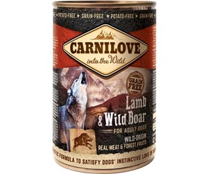 Hund - Carnilove Canned Lamb & Wild Boar for Adult 400g - CH100040