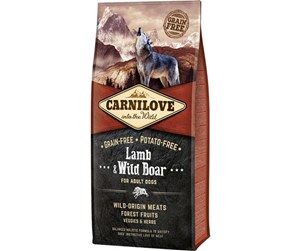 Hund - Carnilove Lamb & Wild Boar for Adult 12 kg - CH101200