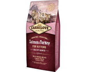 Katt - Carnilove Salmon og Turkey for Kittens – Healthy G - CK020600