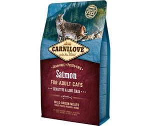 Katt - Carnilove Salmon for Adult Cats – Sensitive og Lon - CK040200