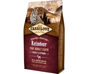 Katt - Carnilove Reindeer for Adult Cats – Energy og Outd - CK060200