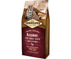 Katt - Carnilove Reindeer for Adult Cats – Energy og Outdoor 6kg - CK060600