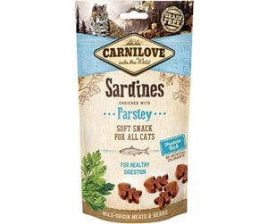 Katt - Carnilove Cat Semi Moist Sardine Snack Enriched with Parsley 50g - CK180005