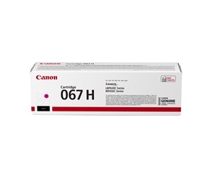 Printertilbehør blekk/toner - Canon CRG 067H / 5104C002 High Magenta - Laser toner Rød - 5104C002