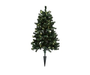 Dekorasjon - NORDIC WINTER Christmas tree artificial PVC ”ASKE” outdoors with spear Class B+ - 780-170