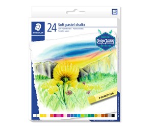 Skrive- & Tegneverktøy - Staedtler Soft pastel chalk 24pcs. - 2430 C24