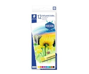 Skrive- & Tegneverktøy - Staedtler Soft pastel chalk 12pcs - 2430 C12