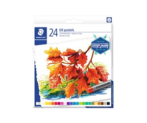 Skrive- & Tegneverktøy - Staedtler Oil pastel 24 pcs. box - 2420 C24