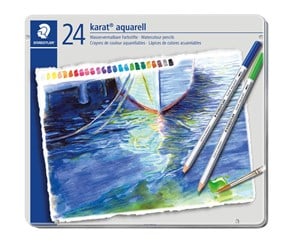 Skrive- & Tegneverktøy - Staedtler Colour pen karat aqu. 24St FSC 100% - 125 M24