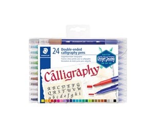 Skrive- & Tegneverktøy - Staedtler Double-ended calligr. pens 24pcs - 3005 TB24